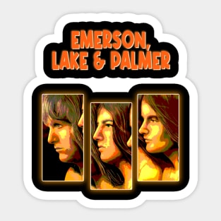 Lucky Man Celebrating ELP's Virtuosos Sticker